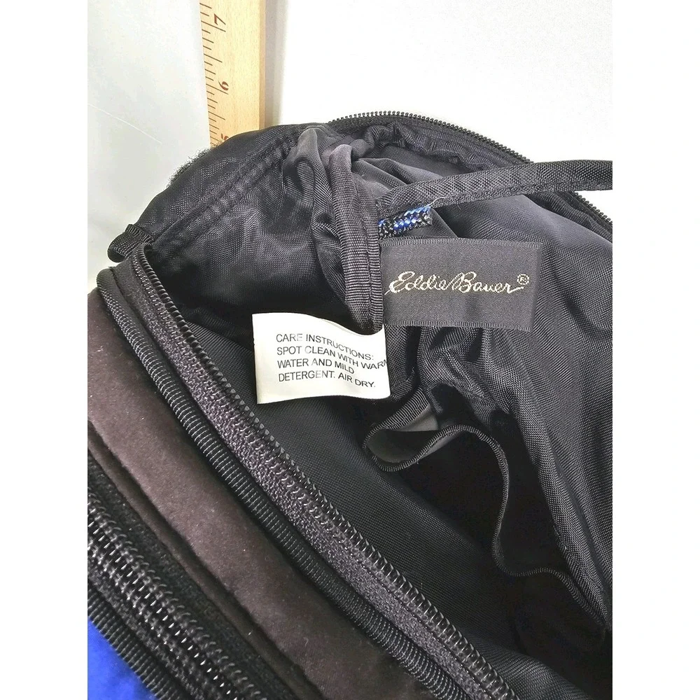 Vintage Eddie Bauer Canvas Duffle Bag‎  Weekender Gym Carry On Messenger Camera